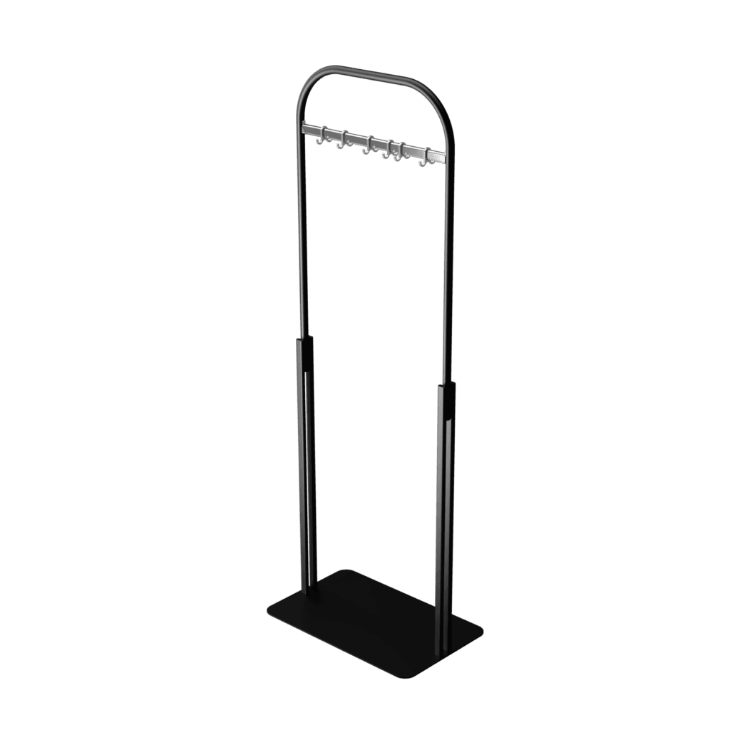 Rogue 6 metal coat stand