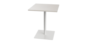 Peggy table base 70 Square White