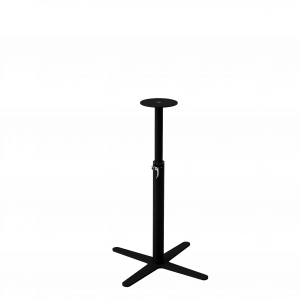 HIILI Adjustable table base in black
