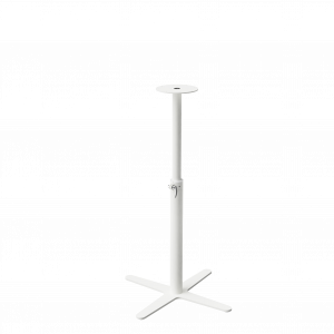 HIILI Adjustable table base in white