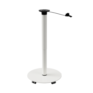 Selka POP Table base White with castors