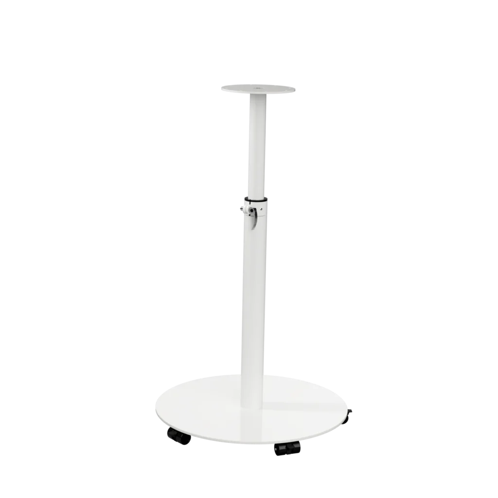 ROL Height adjustable table base with wheels